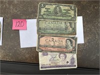 Lot of Foreign Bills (Canada & New Zealand)