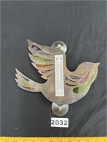 Metal Bird Thermometer