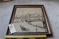 Early 1900's  Tapestry town