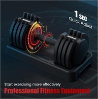 Adjustable Dumbbell 55LB Single 5 in 1