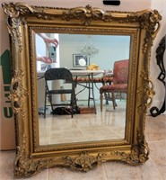 Heavy Antique Ornate French Style Mirror *