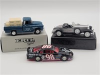 (3) Die Cast Model Cars & Truck, All have Original
