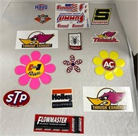 Fourteen Hot Rod Stickers