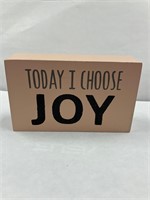 I choose joy sign 4 inches