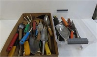 2 Trays of Gardening Tools