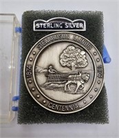 Sterling Silver Centennial Token   (29.1 g)