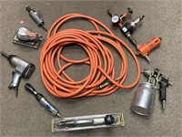 Air Compressor Hose W/Tools