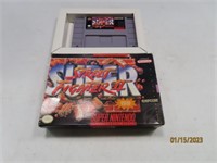 Super Nintendo SUPER FIGHTER II Video Game Boxed
