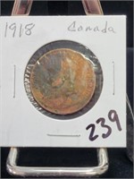 1918 CANADA LARGE CENT