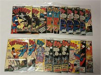 19 Superboy comics. Including: 157 (x2), 158, 159