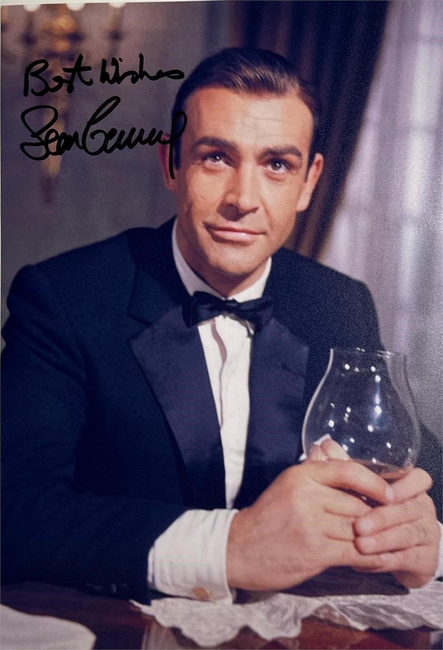 Autograph COA Sean Connery Photo