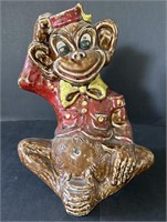 (AE) Vintage Monkey Bellhop Bank  1950s Mid