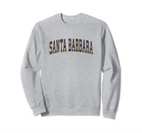 Santa Barbara California CA Vintage Athletic Sport