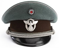 Administrative Police Official's Visor Cap