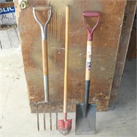 Edging Shovel & Potato Fork