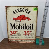 Gargoyle Mobiloil Sign