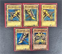 Five Yu-Gi-Oh Japanese Exodia The Forbidden One