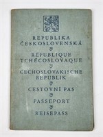 CZECH REPUBLIC PASSPORT W/ PHOTO