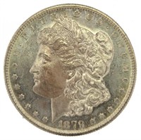 1879 San Francisco GEM BU Morgan Silver Dollar