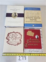 4 Books - Joseph Smith and The Anthon Transcript