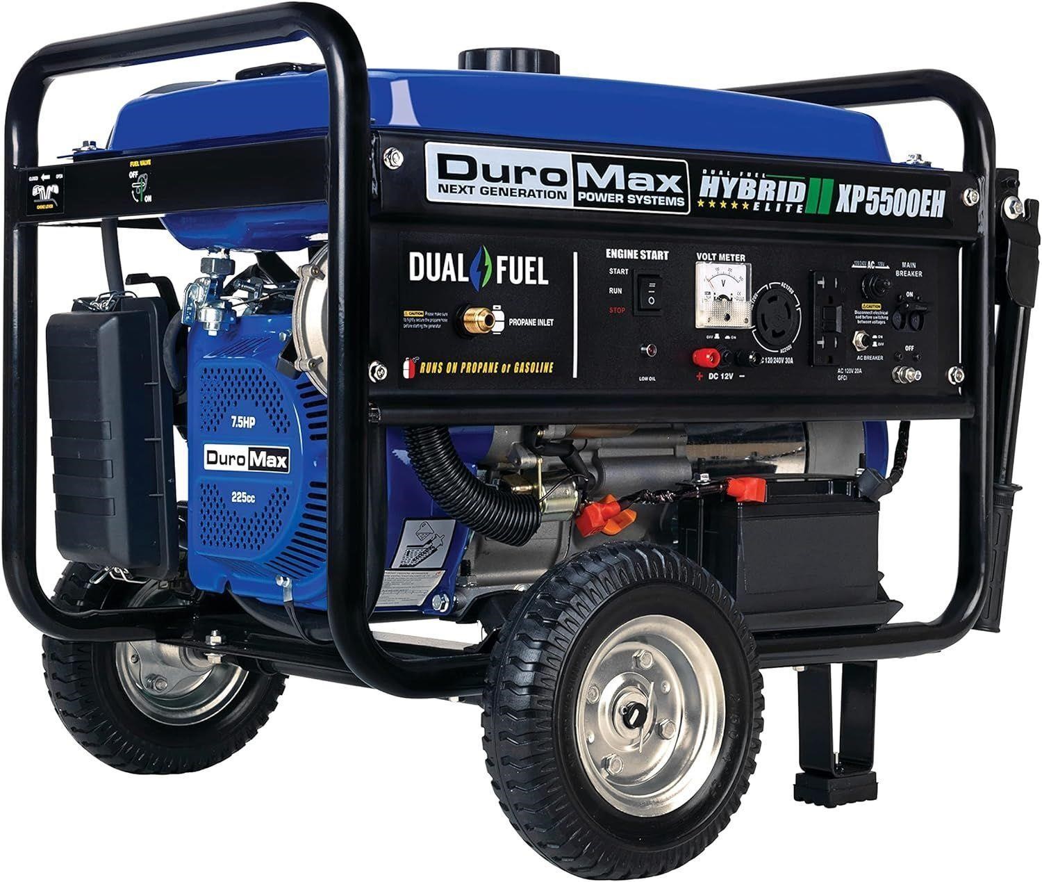 DuroMax 5500-Watt Gas/Propane Generator