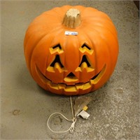 Plastic Pumpkin / Jack-O-Lantern - 24" Wide