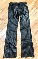 WOMENS LEATHER PANTS SIZE 2