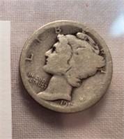 1917D Mercury Dime