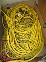 BOX OF EXT. CORDS