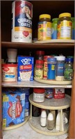 Kitchen Cabinet of Spices & Dried Goods
