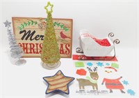 * Lot of 6 Misc. Christmas Items