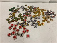 Bottle caps.