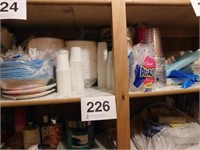 Paper & plastic goods - plates - bowls - cups -