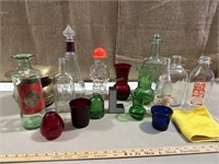 Assorted Bottles, Planter, Pepsi Bottle, Glass
