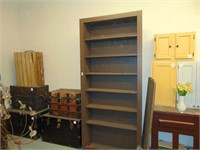 2 8ft x 4ft wooden bookshelves