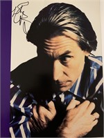 Charlie Watts/Rolling Stones signed poster