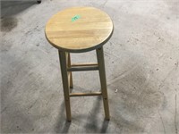 Wooden Stool - 29" x 12"