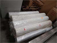 8 Rolls White Printing Paper 1350mm Wide