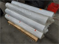 9 Rolls White Printing Paper 1350mm Wide