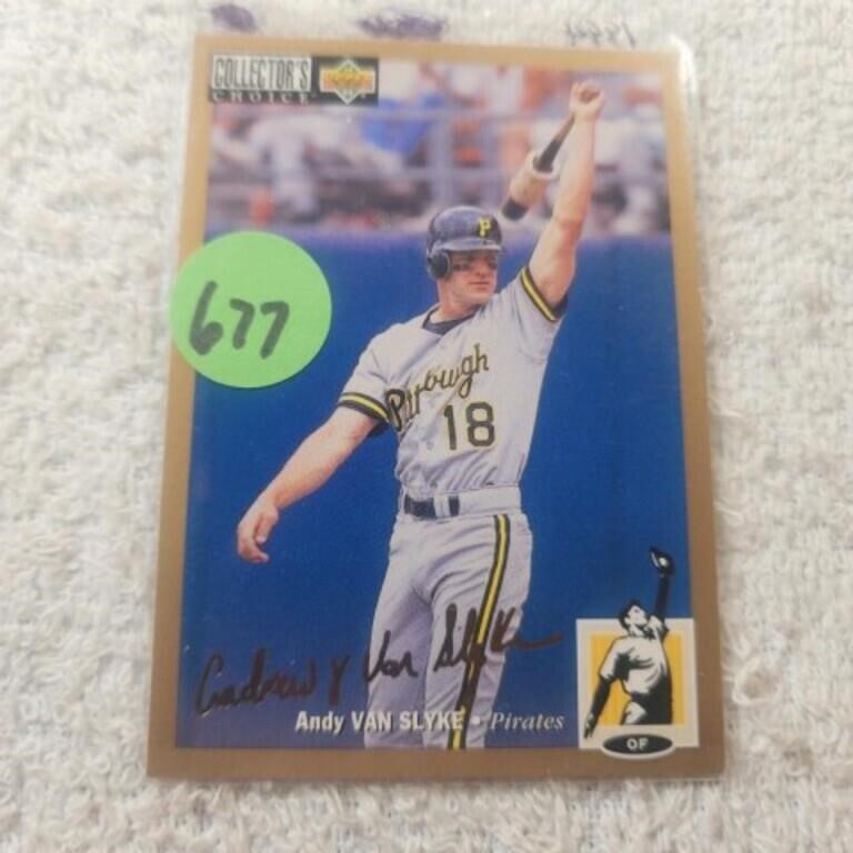 1994 Collectors Choice Gold Signature Tough Andy