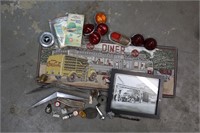 Vintage Automotive Parts, Keychains, Maps++