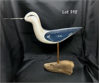 Wood Bird Figure