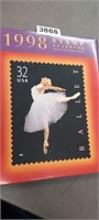 1998 STAMP YEARBOOK, WITH STAMPS