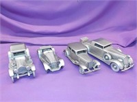 4 Danbury Mint cars EA Each x 4