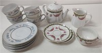 Vintage Assorted Child's Tea Set Pieces