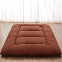 Japanese Futon  Foldable  Washable  Coffee