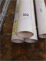 4" Solid PVC Pipe (#102)