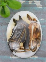 HORSE CABOCHON ROCK STONE LAPIDARY SPECIMEN