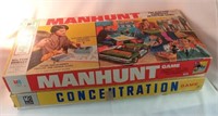 1961 Concentration Board Game (For Parts or Not