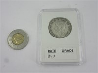 Canada 1940 50 cents silver